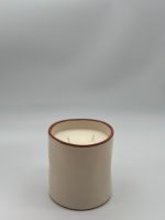 Minimalistic Second Flame Candle (cream) <br><span>Orange blossom & Orchid - Image 2